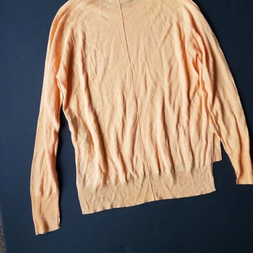 Zara Knit Orange Light Sweater - Picture 9 of 9